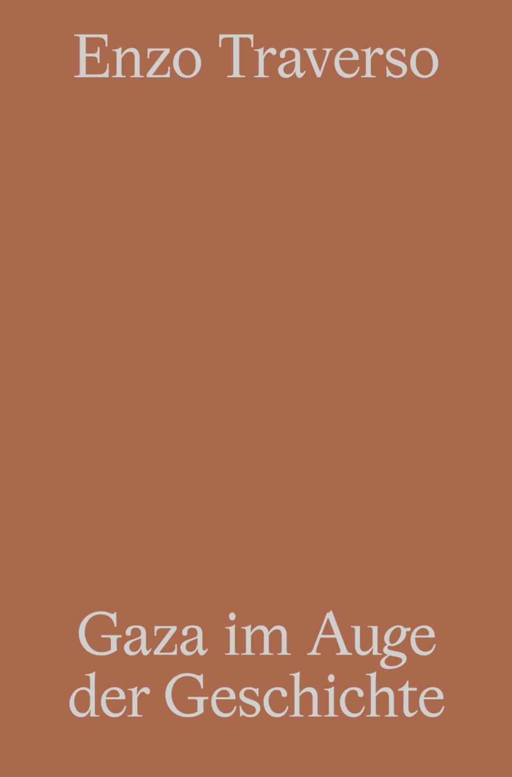 Vorderes Coverbild Gaza im Auge der Geschichte