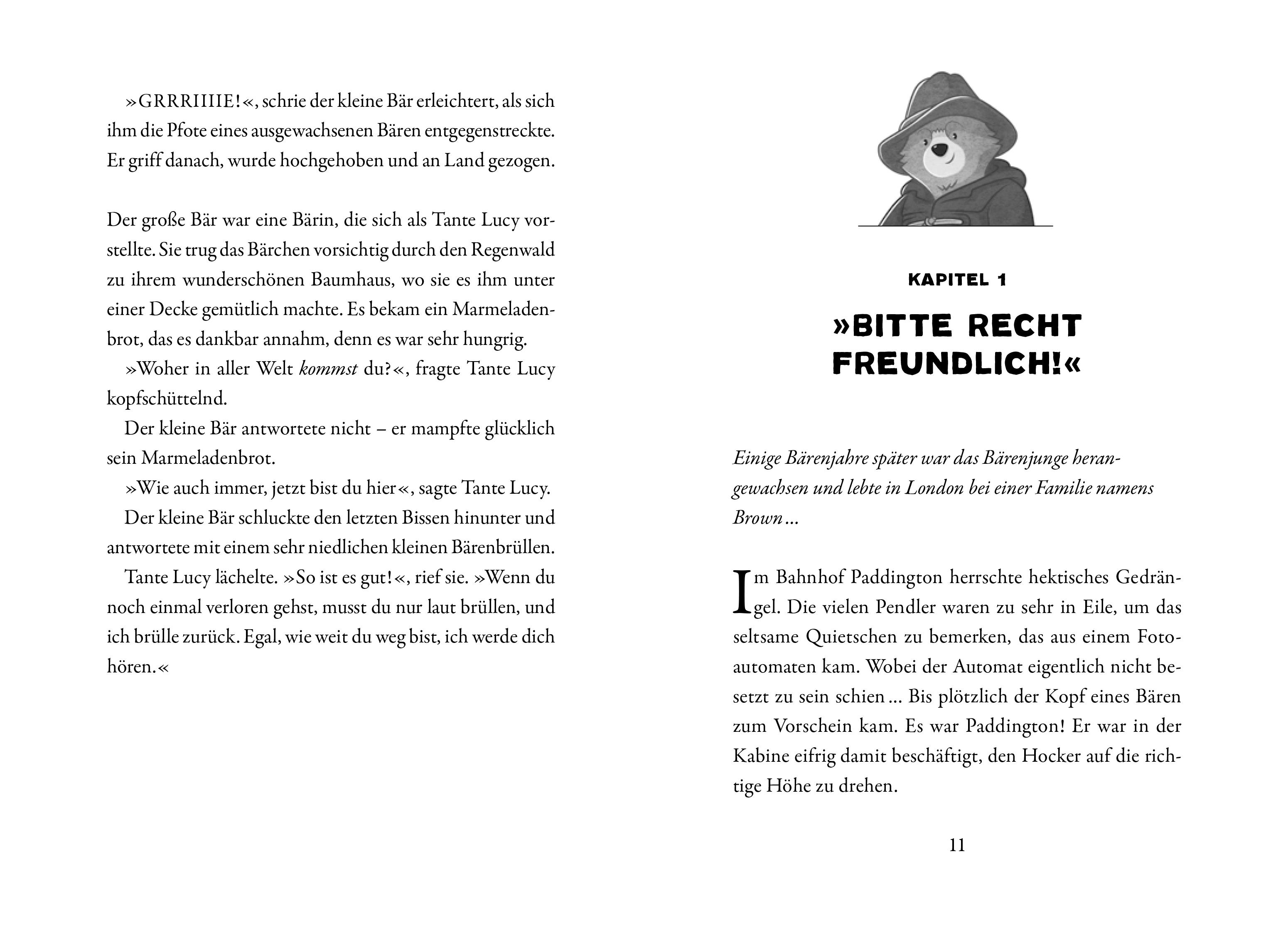 Beispielinhalt (Bild) Paddington in Peru - Das Buch zum Film