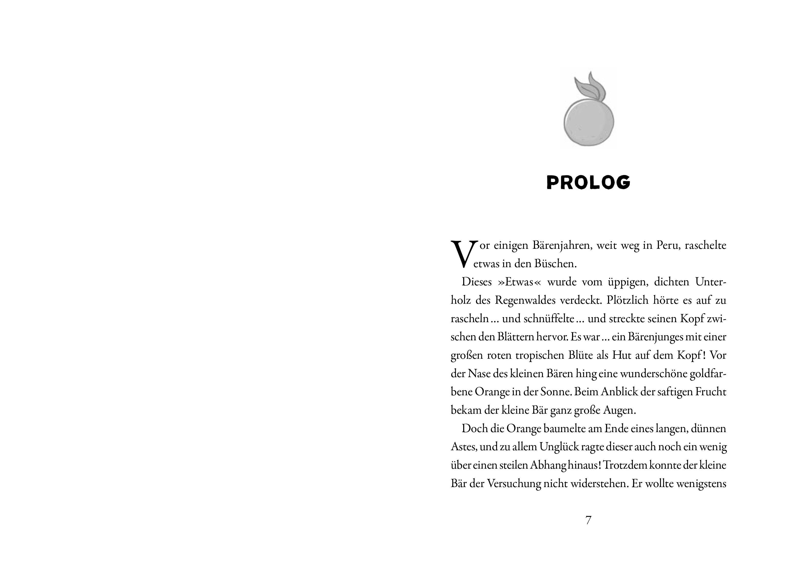 Beispielinhalt (Bild) Paddington in Peru - Das Buch zum Film