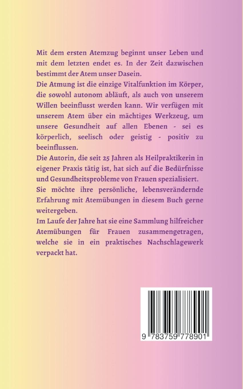 Rückseitencover Das Atembuch für Frauen