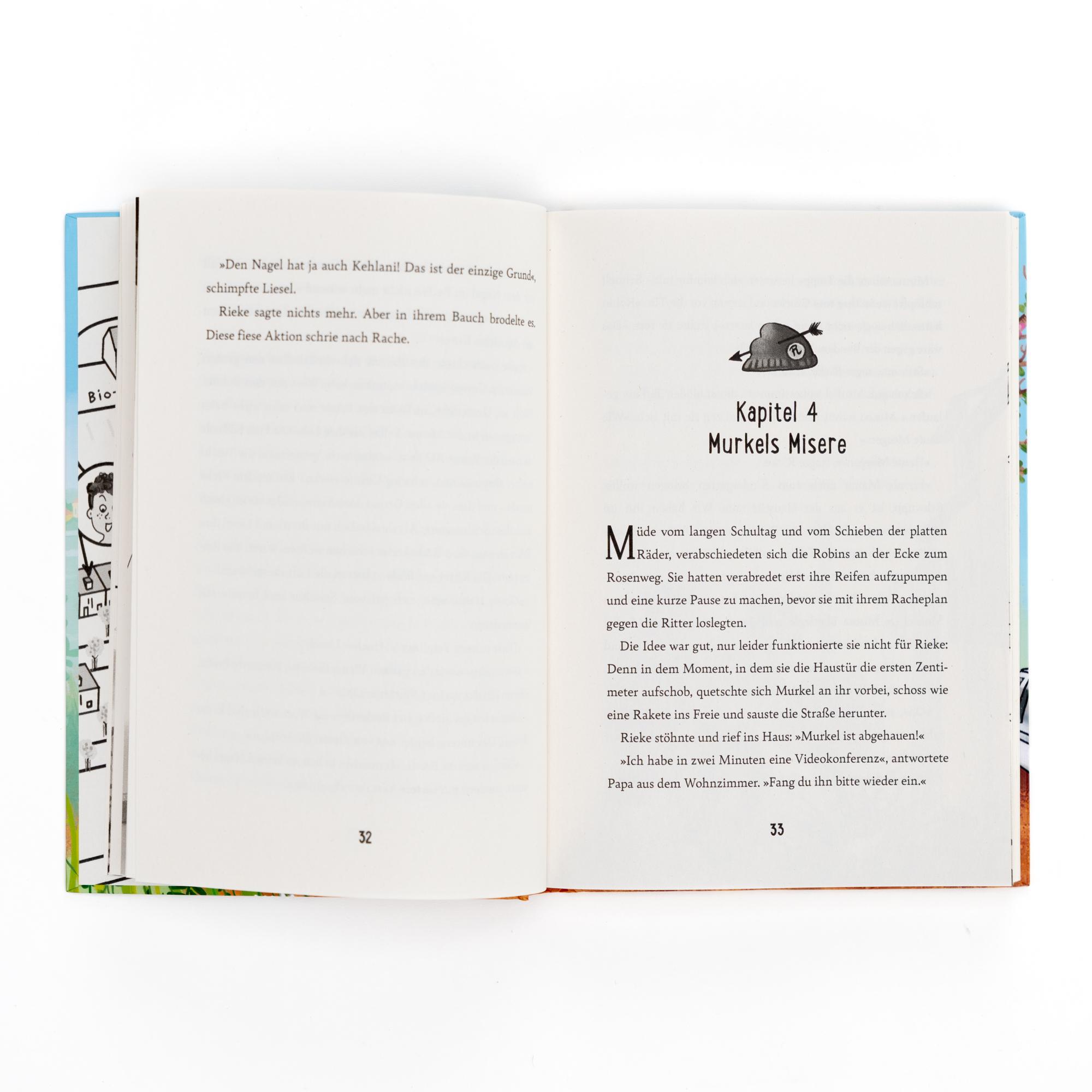 Beispielinhalt (Bild) Die wilden Robbins. Spurlos verschwunden! (Band 2)