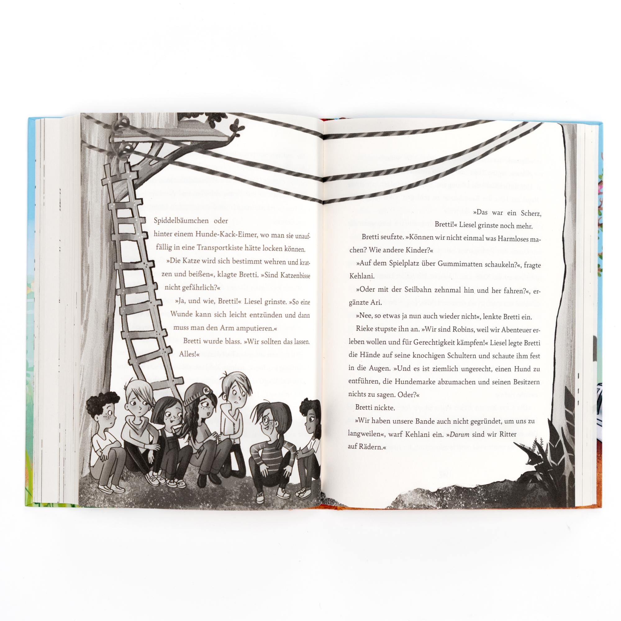 Beispielinhalt (Bild) Die wilden Robbins. Spurlos verschwunden! (Band 2)