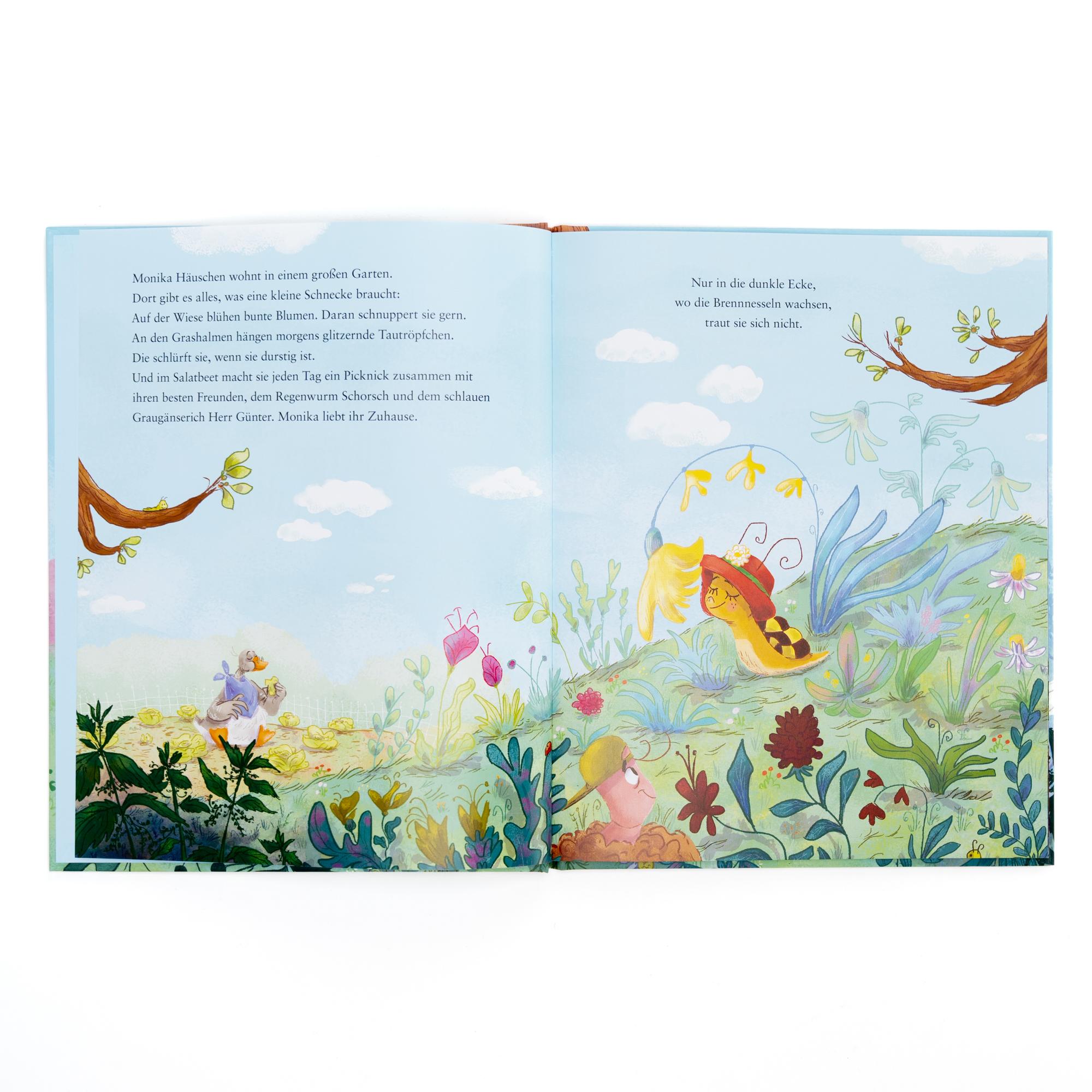 Beispielinhalt (Bild) Die kleine Schnecke Monika Häuschen: Einfach mutig!