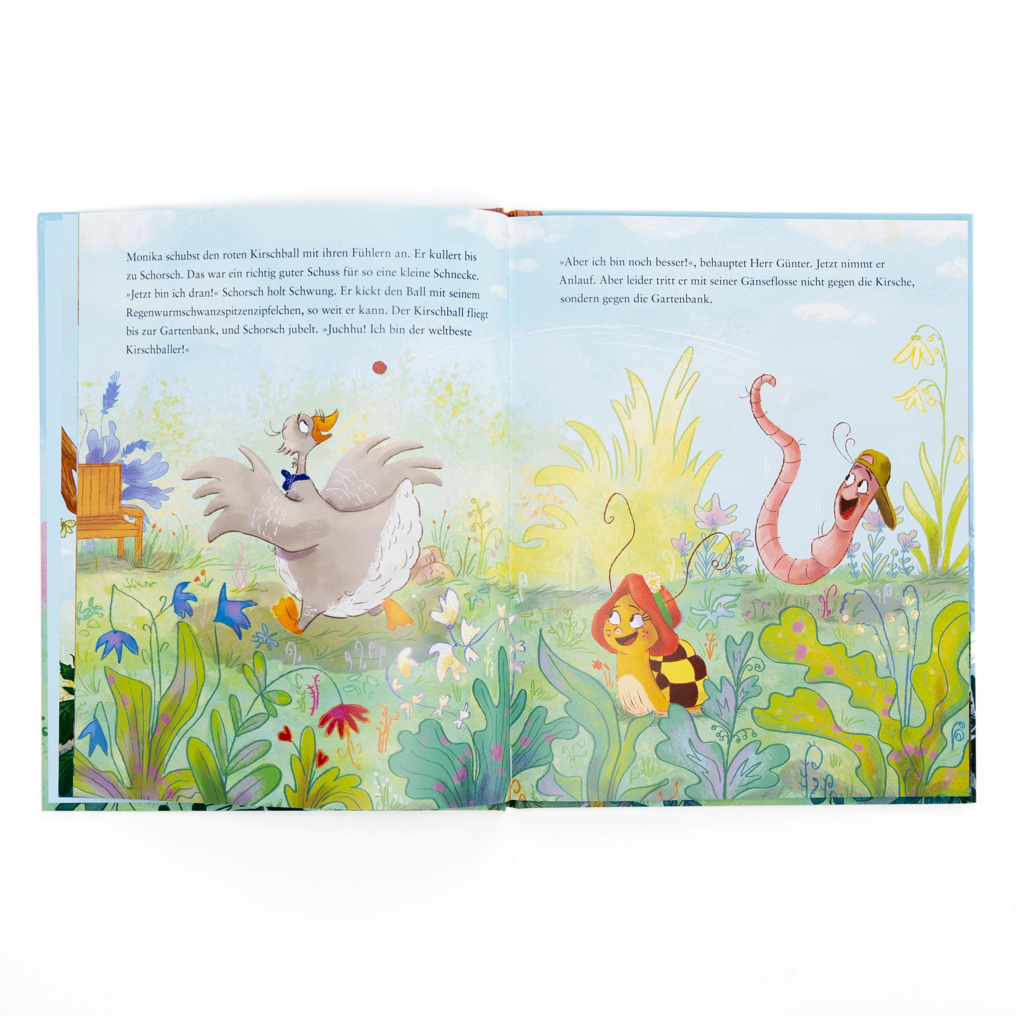 Beispielinhalt (Bild) Die kleine Schnecke Monika Häuschen: Einfach mutig!