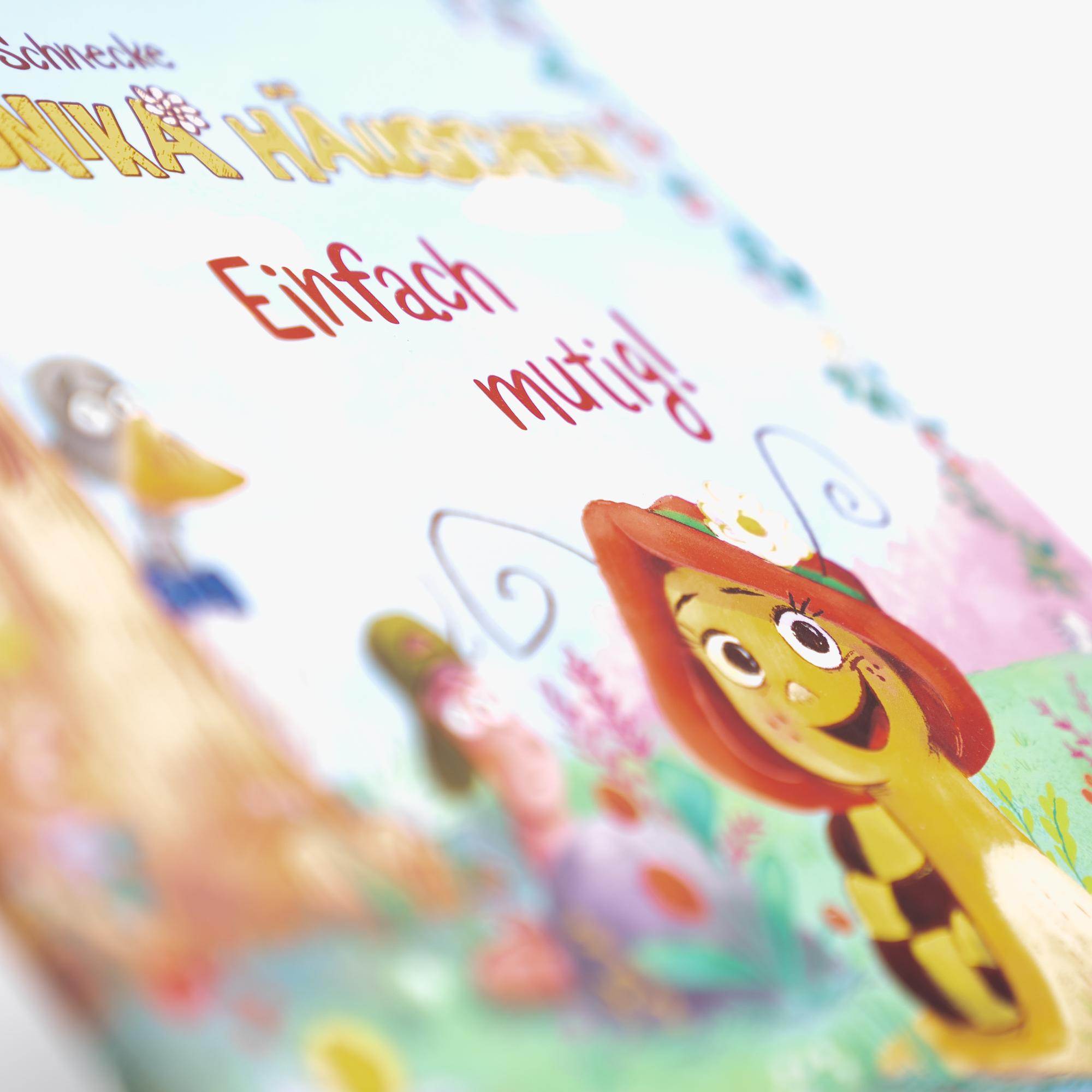 Beispielinhalt (Bild) Die kleine Schnecke Monika Häuschen: Einfach mutig!