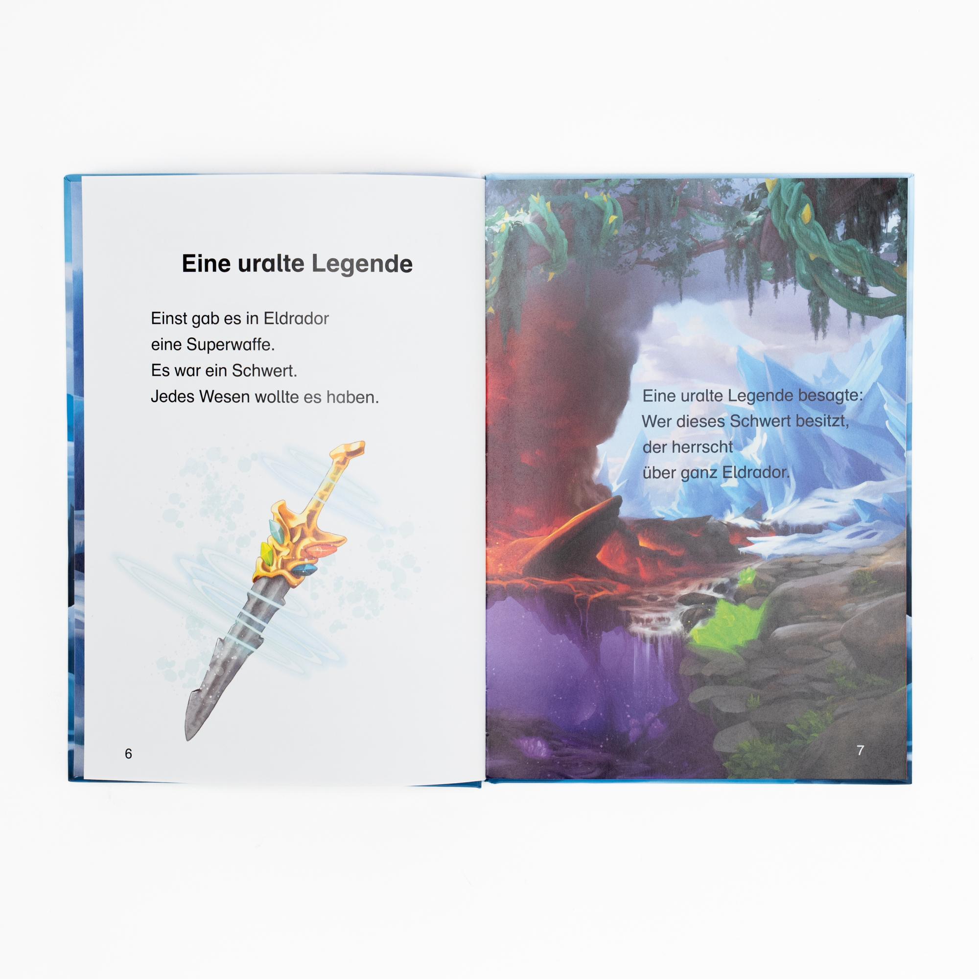 Beispielinhalt (Bild) Eldrador Creatures: Lava gegen Eis