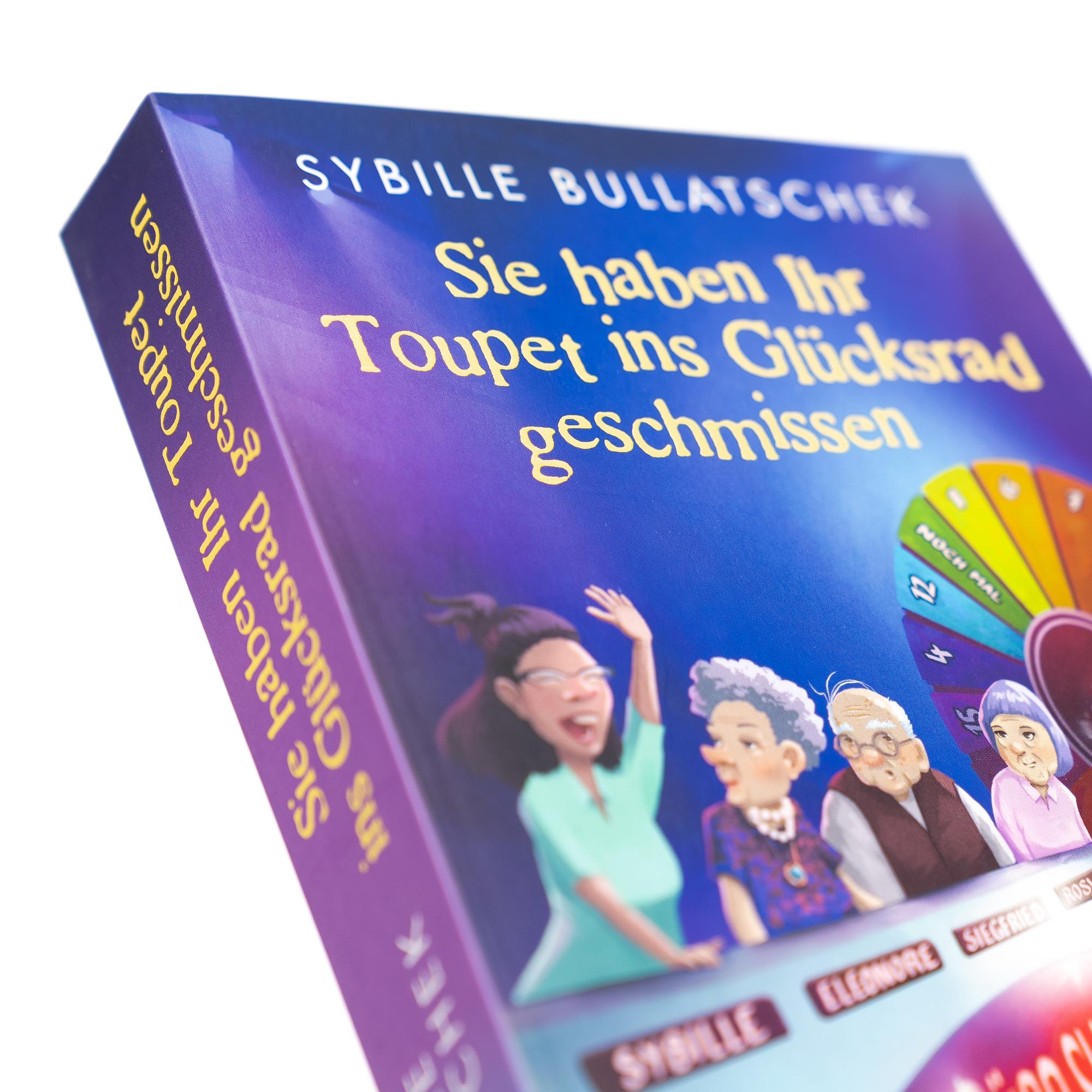 Beispielinhalt (Bild) Sie haben Ihr Toupet ins Glücksrad geschmissen