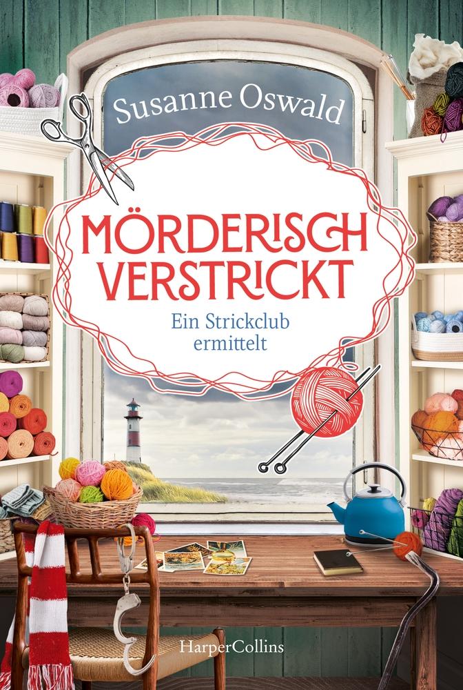 Vorderes Coverbild Mörderisch verstrickt - Ein Strickclub ermittelt