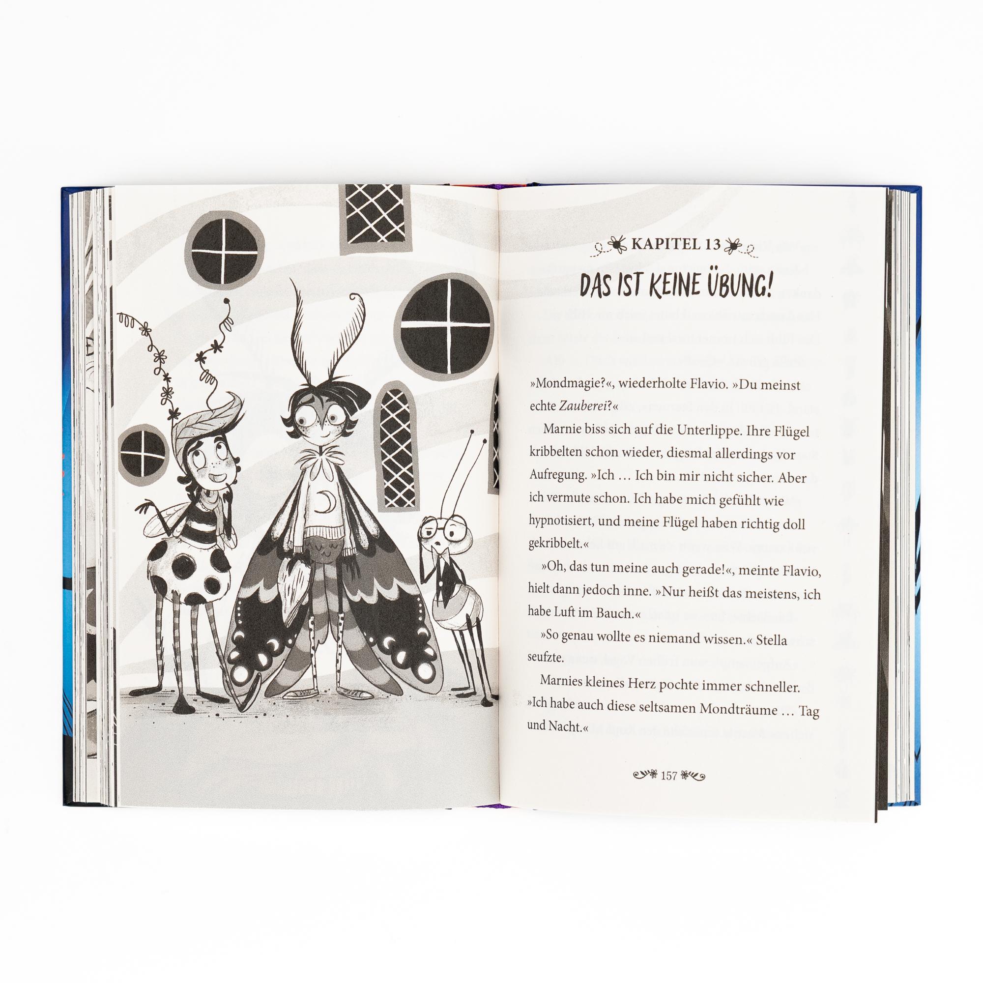 Beispielinhalt (Bild) Marnie Mitternacht. Das Geheimnis der Mondmagie (Band 1)