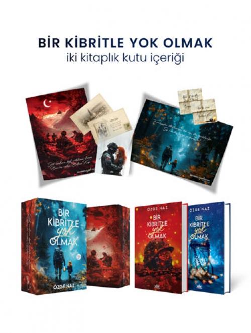 Vorderes Coverbild Bir Kibritle Yok Olmak Iki Kitaplik Hediyeli Özel Kutu Ciltli