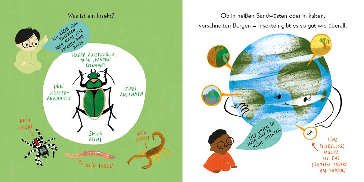 Beispielinhalt (Bild) Nerdy Babys - Insekten