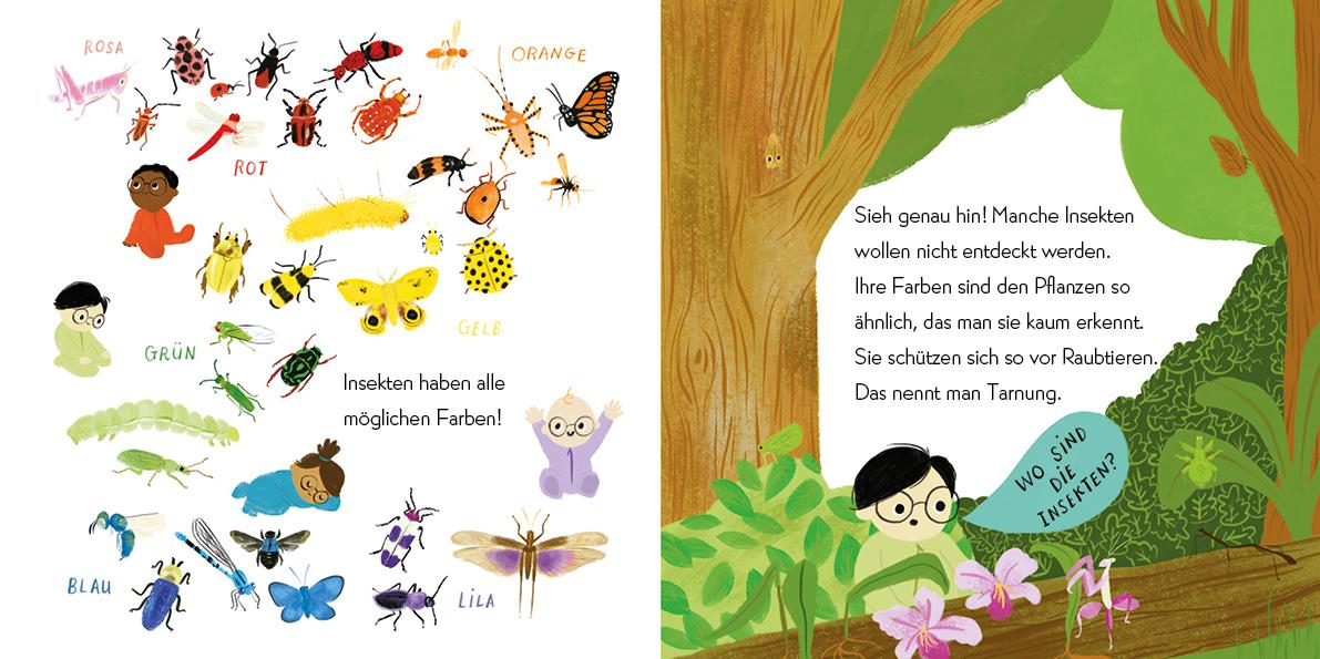 Beispielinhalt (Bild) Nerdy Babys - Insekten