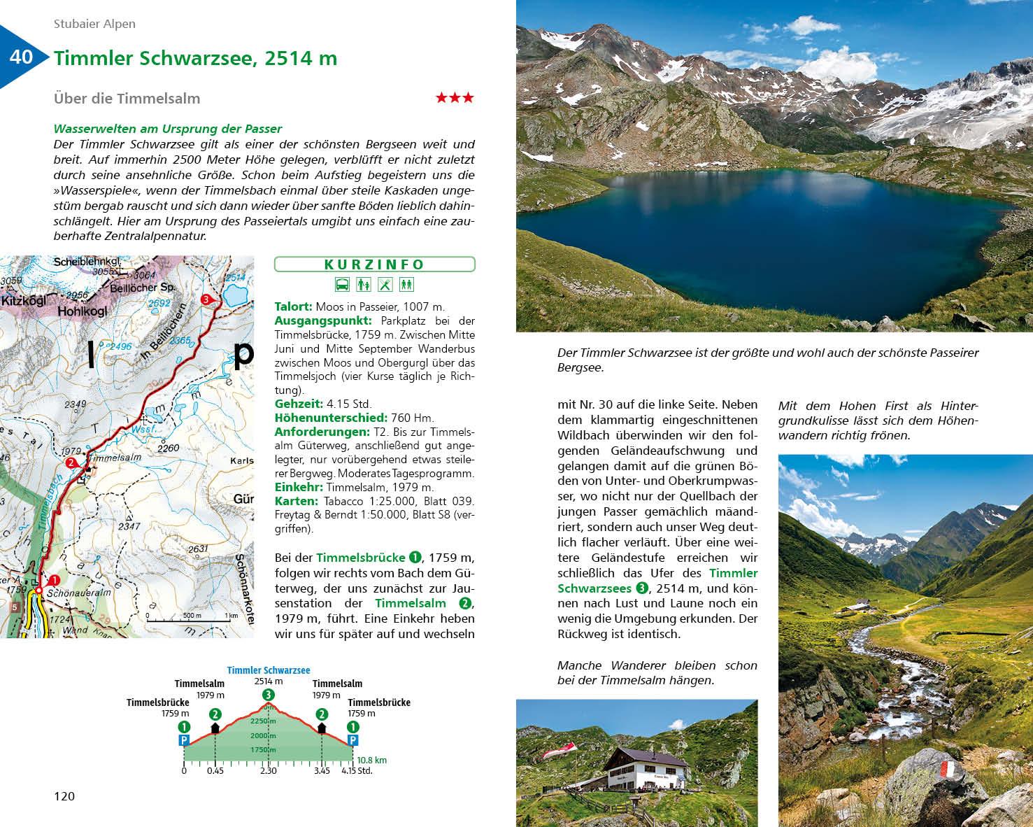 Beispielinhalt (Bild) Leichte Wanderungen Südtirol - Vinschgau, Meraner und Bozner Land