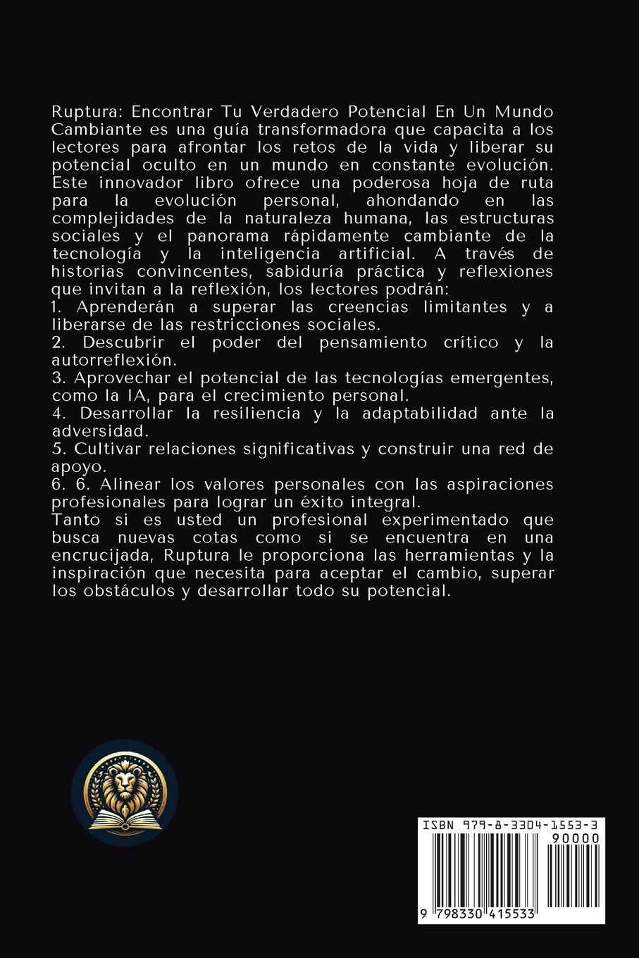 Rückseitencover Breakthrough / Ruptura