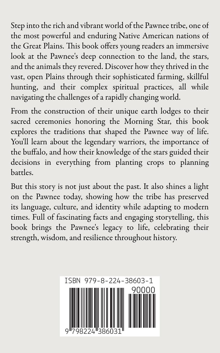 Rückseitencover The Pawnee Native American Tribe For Kids