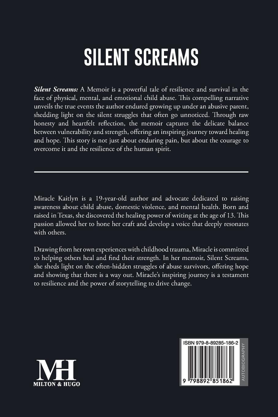 Rückseitencover SILENT SCREAMS