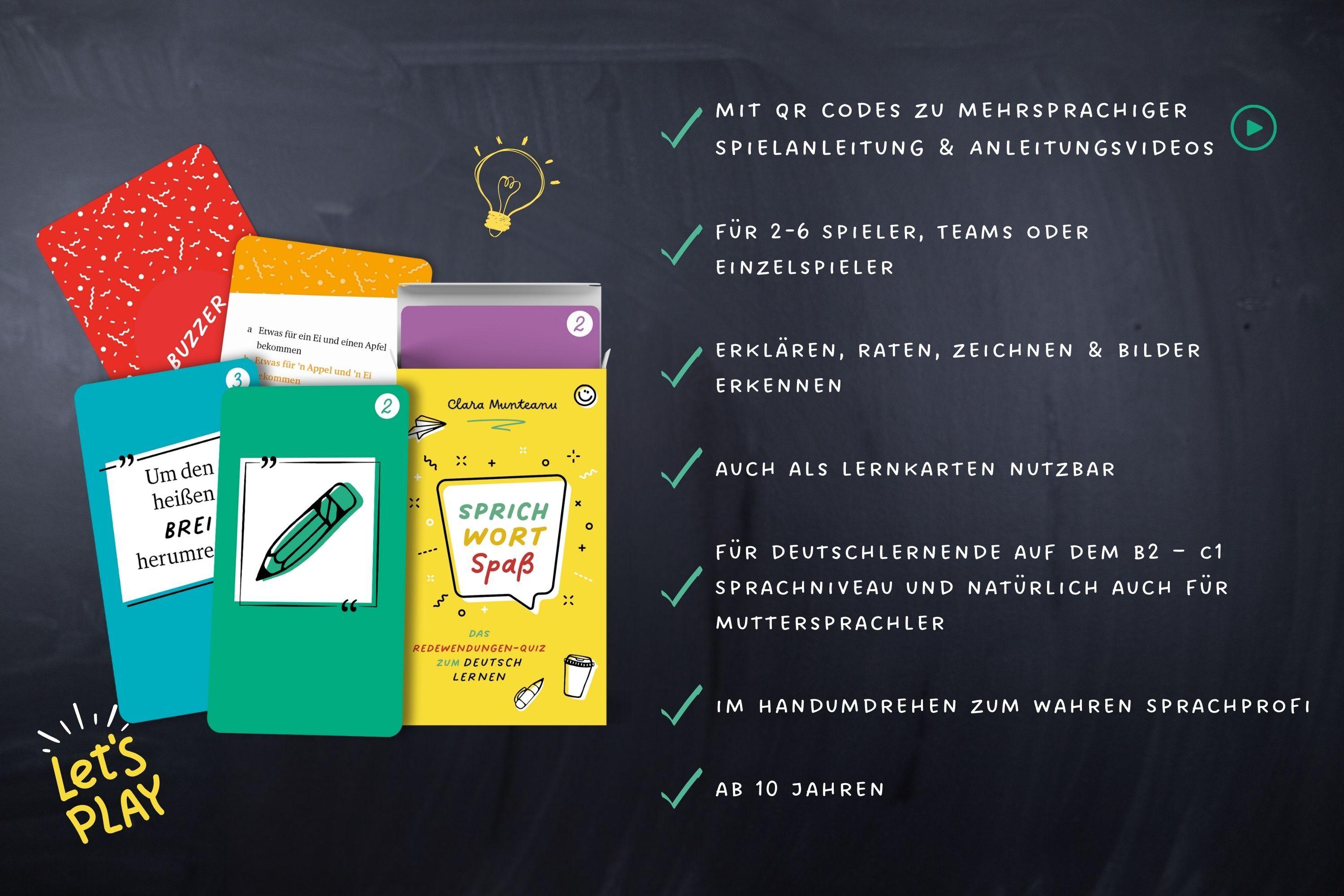 Beispielinhalt (Bild) Sprichwort-Spaß