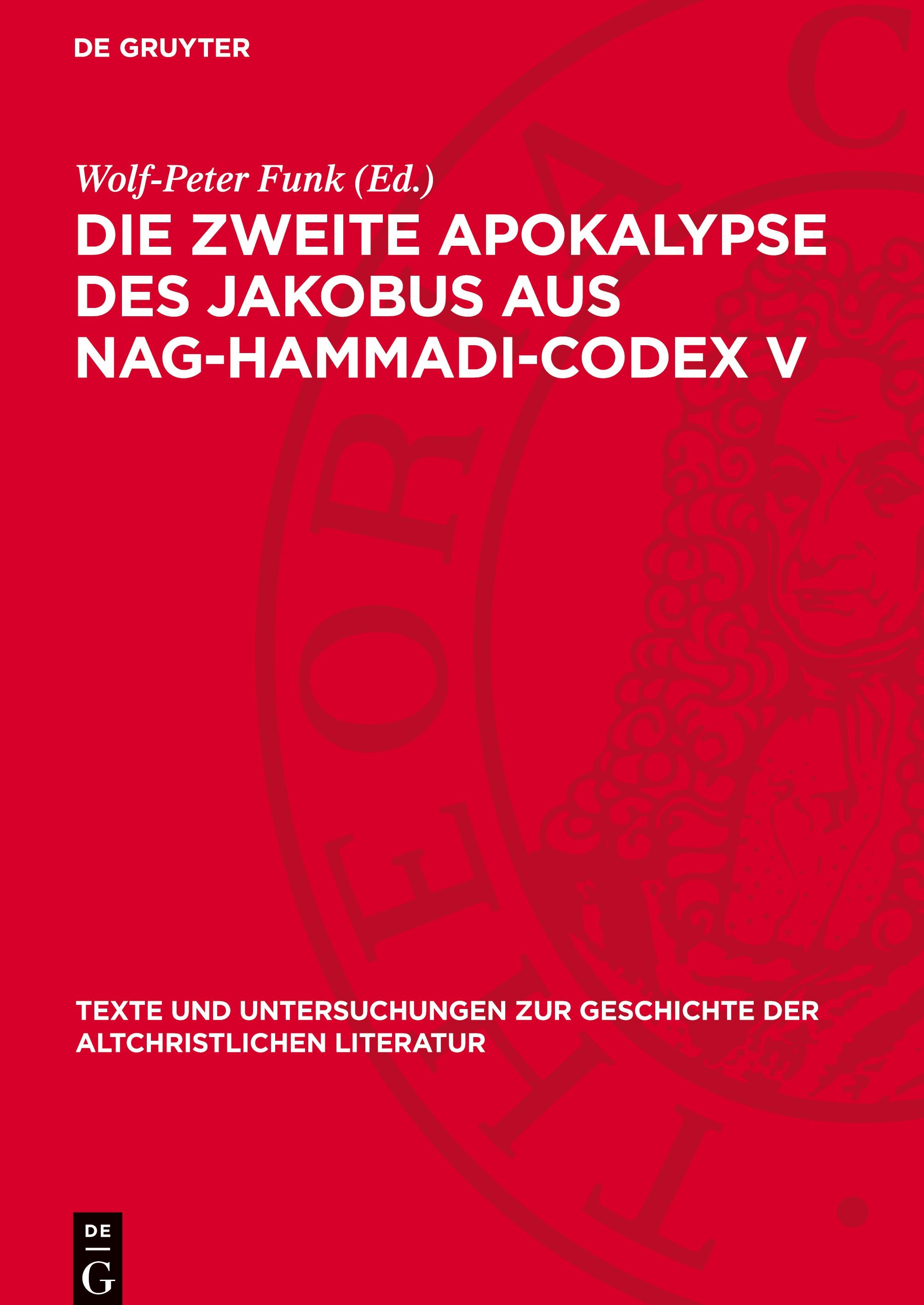 Vorderes Coverbild Die Zweite Apokalypse des Jakobus aus Nag-Hammadi-Codex V