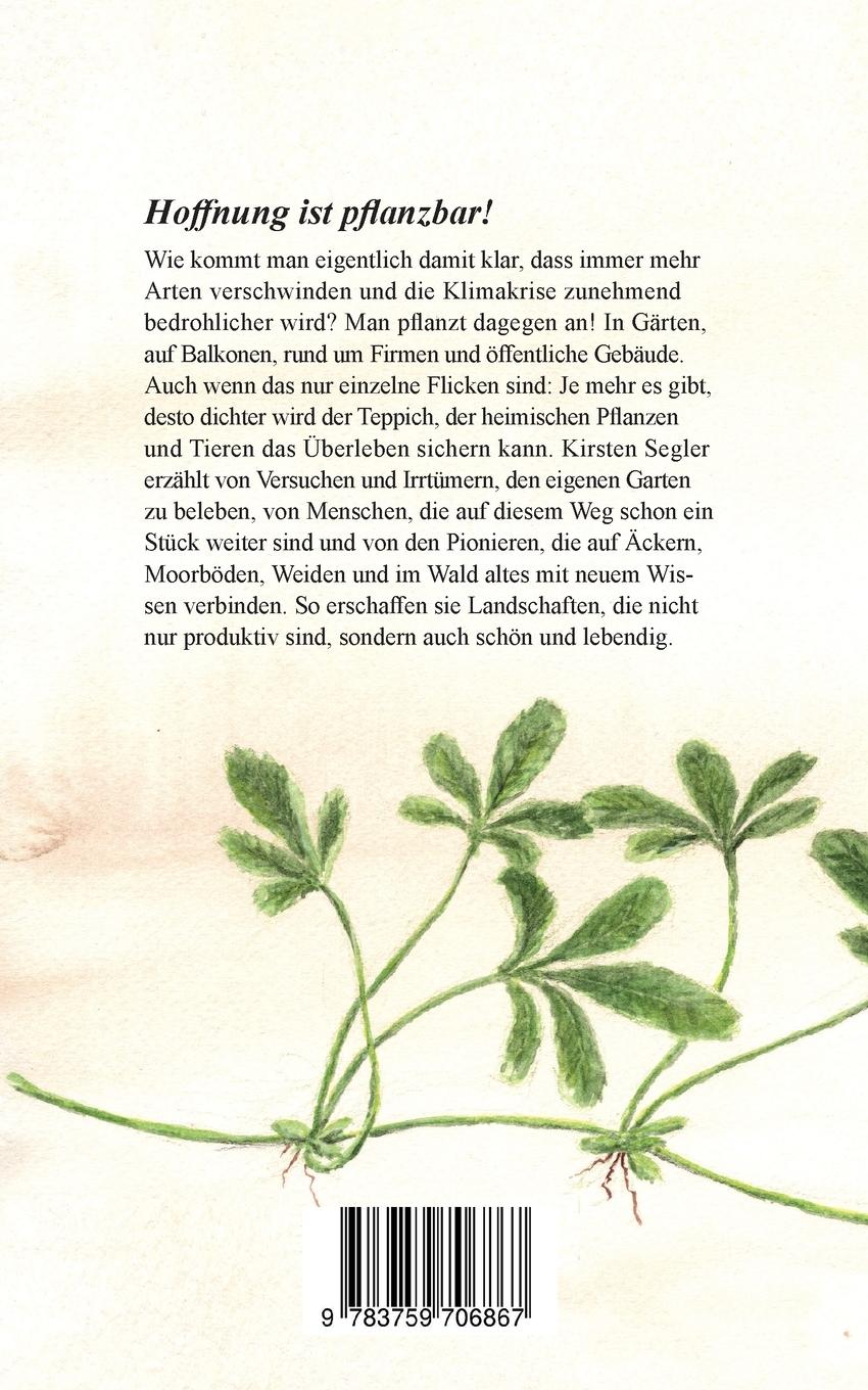 Rückseitencover Die Blumenwiese, das Fingerkraut und die Rettung der Welt