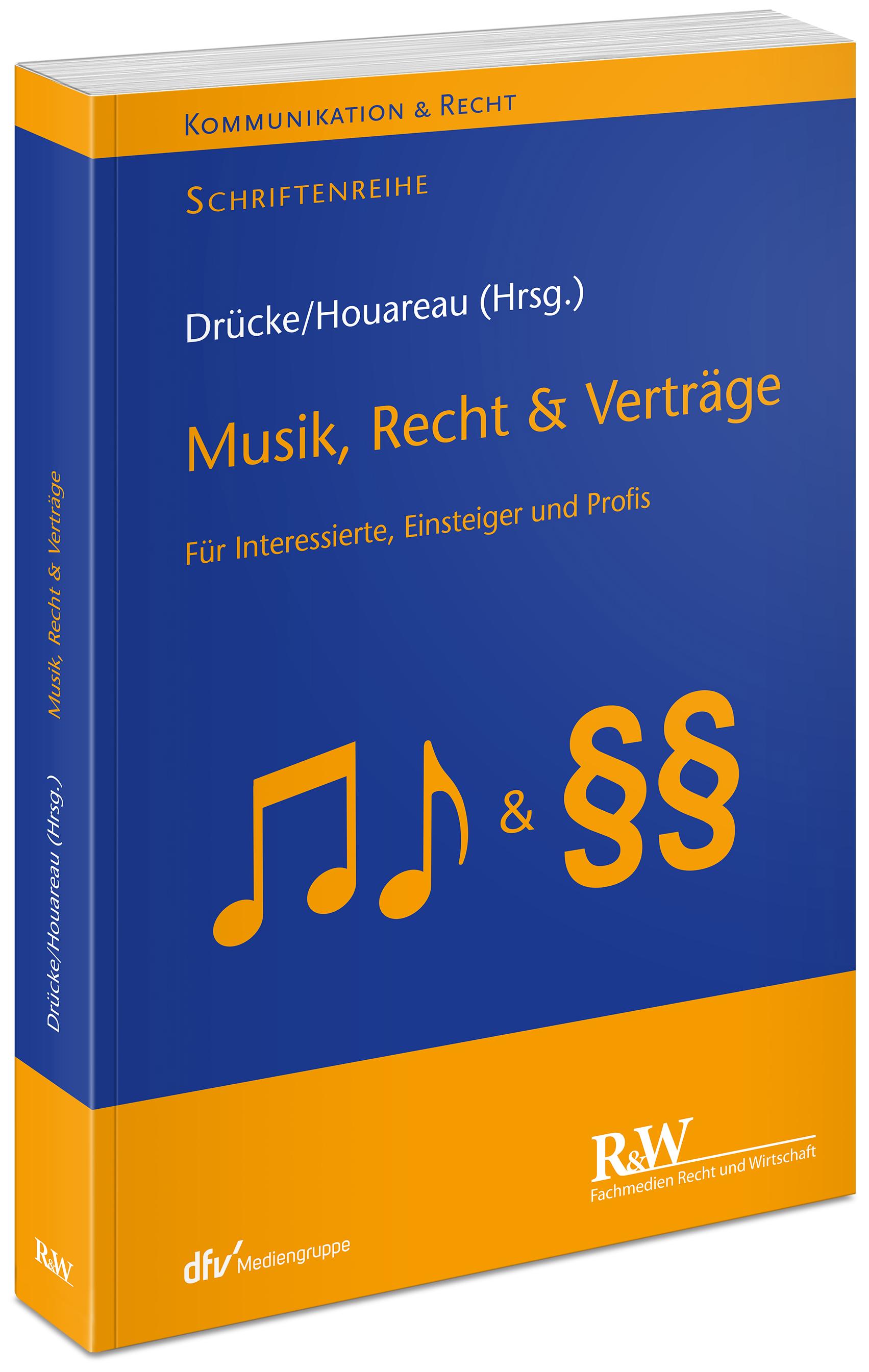 Vorderes Coverbild Musik, Recht & Verträge