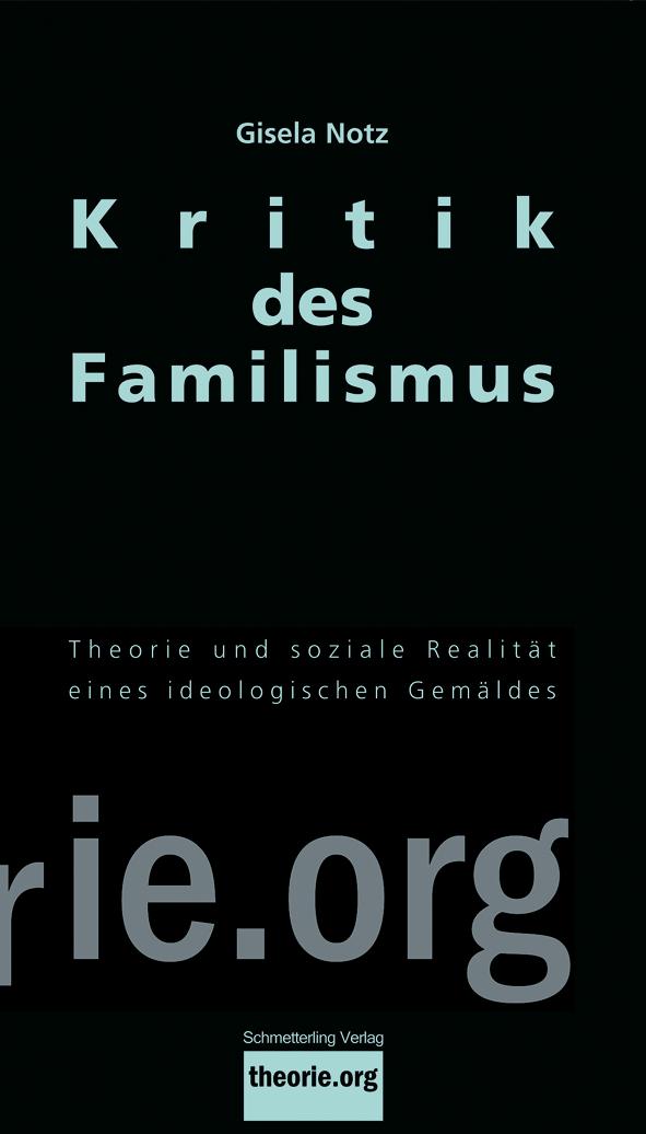 Vorderes Coverbild Kritik des Familismus
