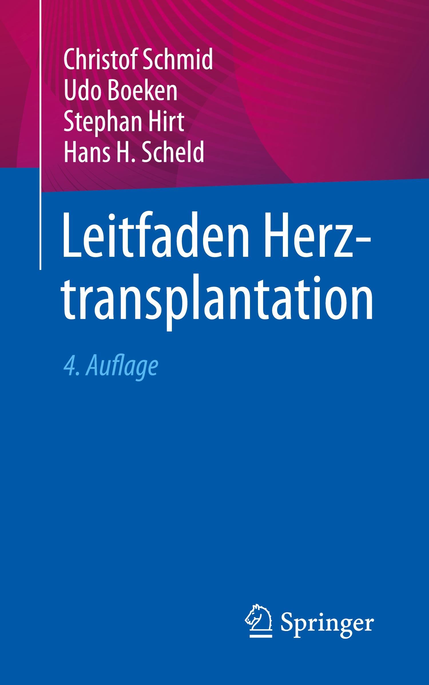 Vorderes Coverbild Leitfaden Herztransplantation