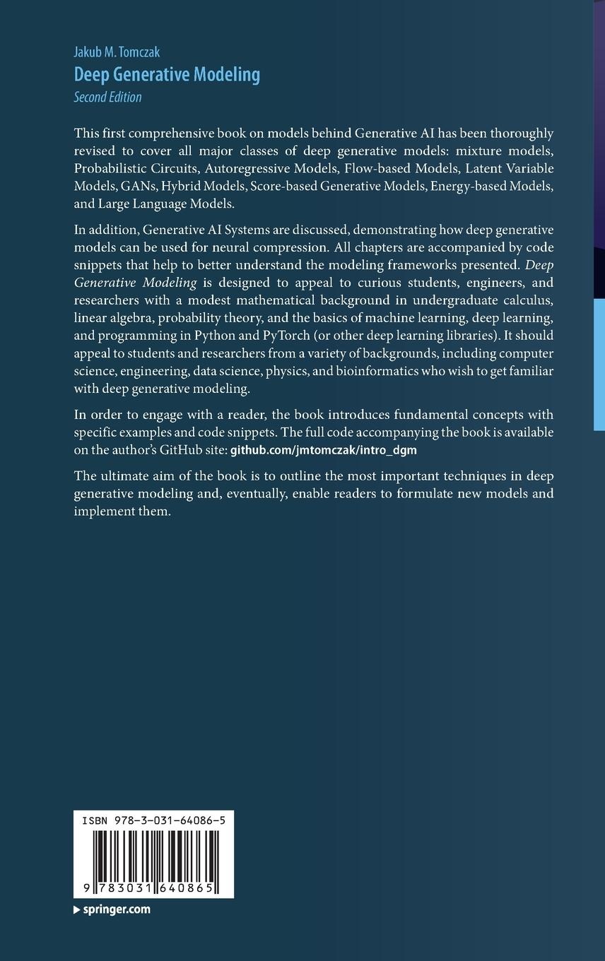 Rückseitencover Deep Generative Modeling