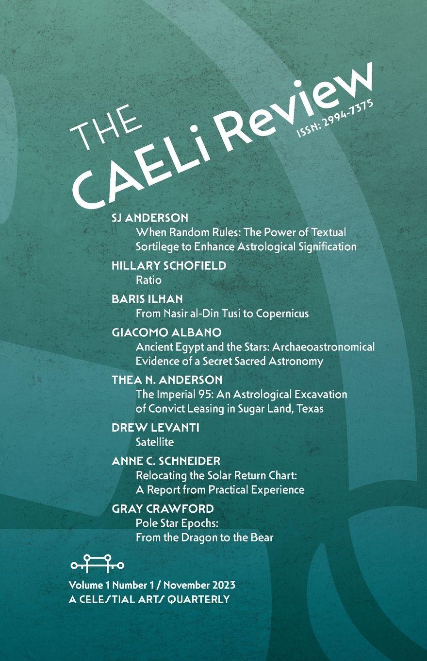 Vorderes Coverbild The CAELi Review