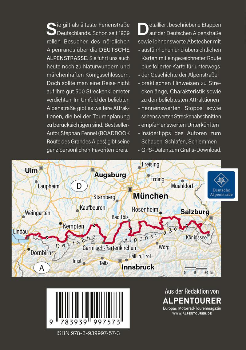 Rückseitencover Deutsche Alpenstraße