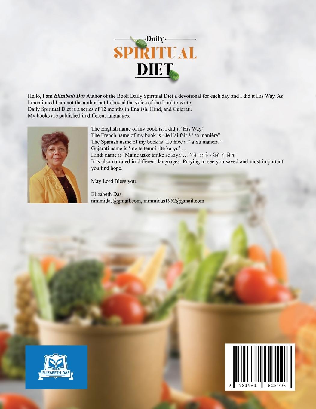 Rückseitencover DAILY SPIRITUAL DIET 1ST QUARTER English JANUARY-APRIL