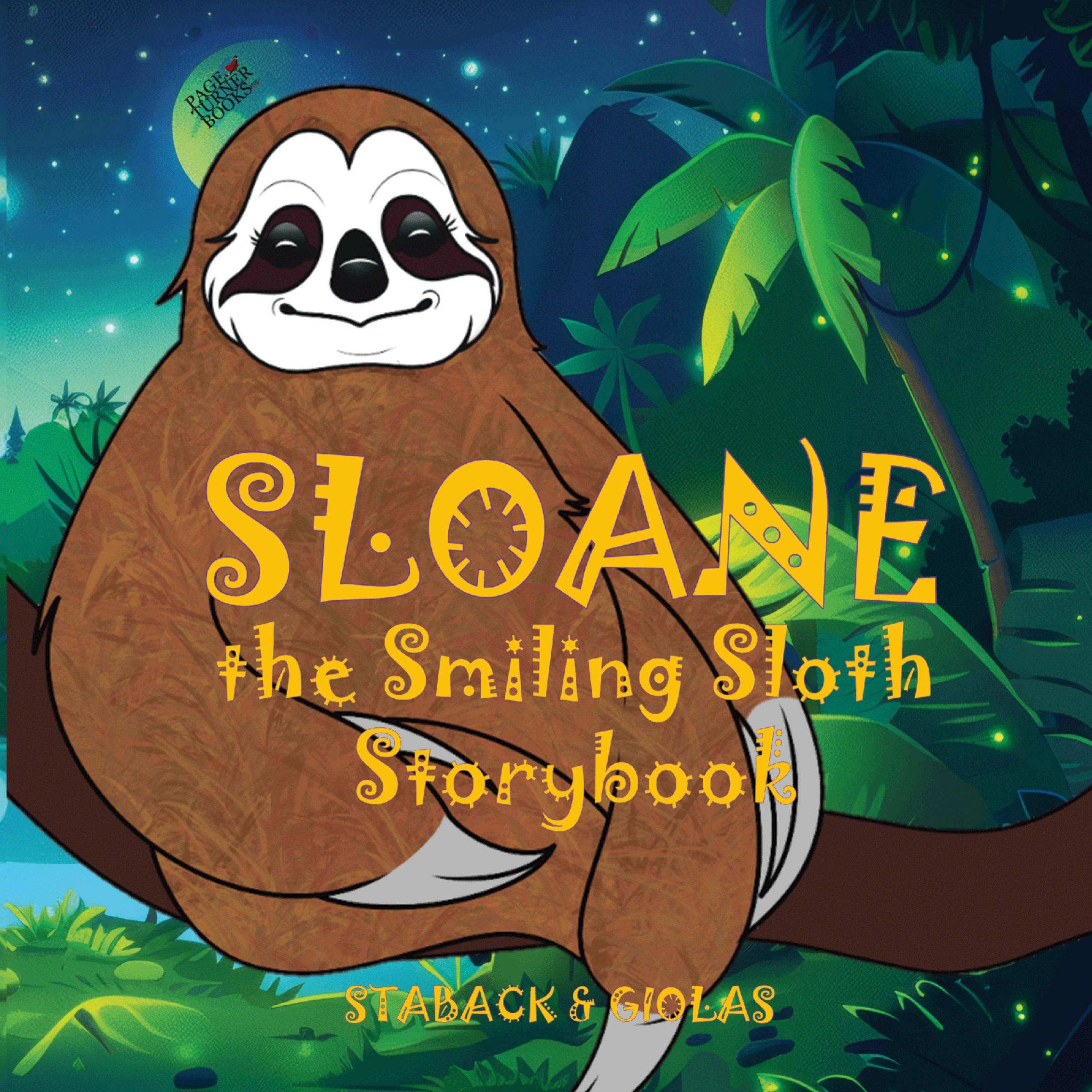 Vorderes Coverbild Sloane the Smiling Sloth Storybook