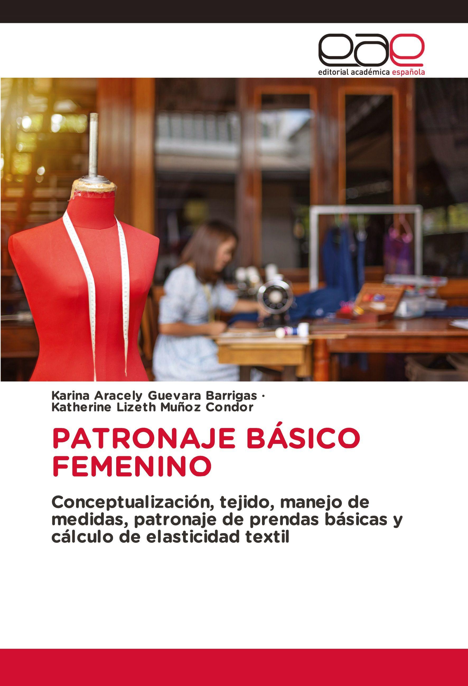Vorderes Coverbild PATRONAJE BÁSICO FEMENINO