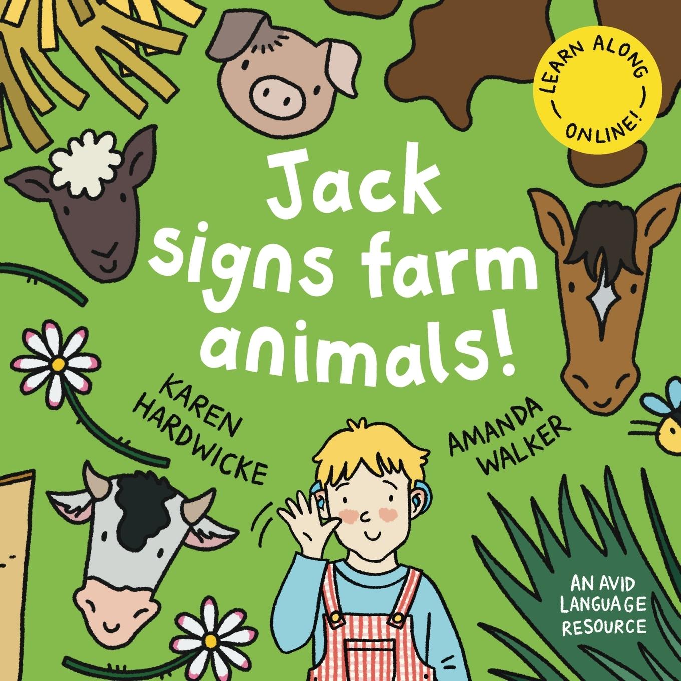 Vorderes Coverbild Jack Signs FARM ANIMALS!