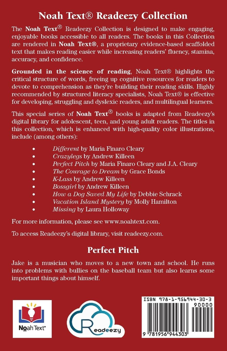 Rückseitencover Perfect Pitch