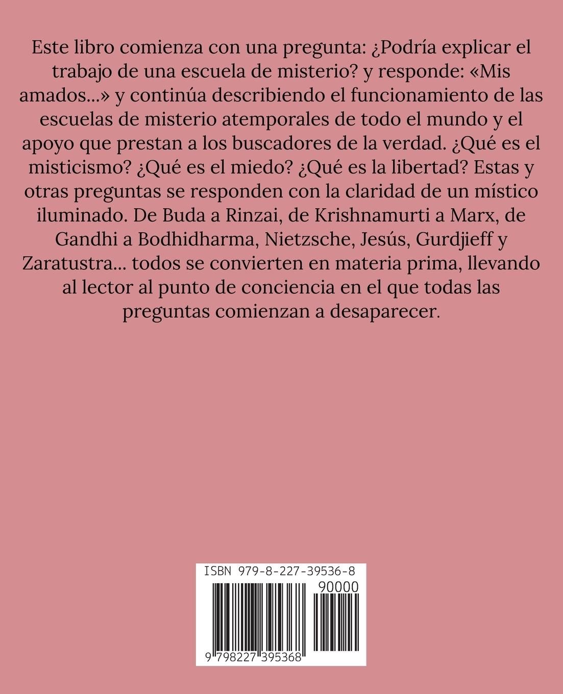 Rückseitencover El Camino de los Upanishads