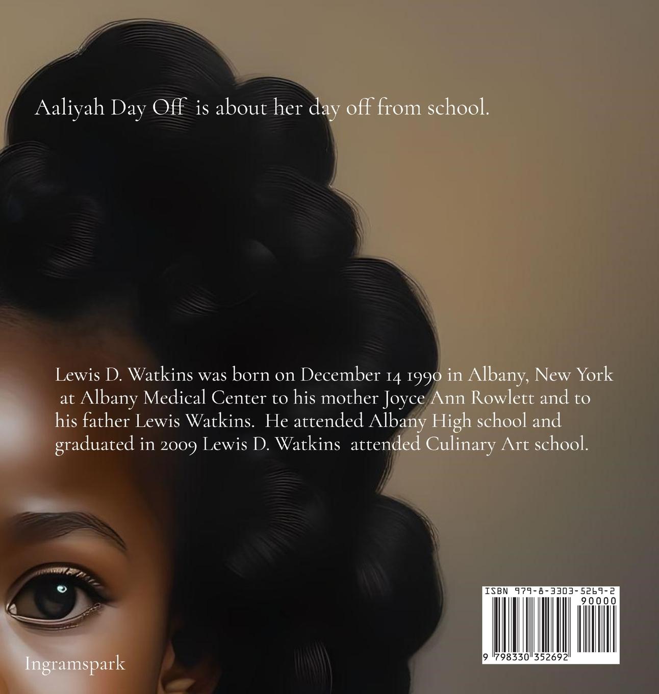 Rückseitencover Aaliyah day off