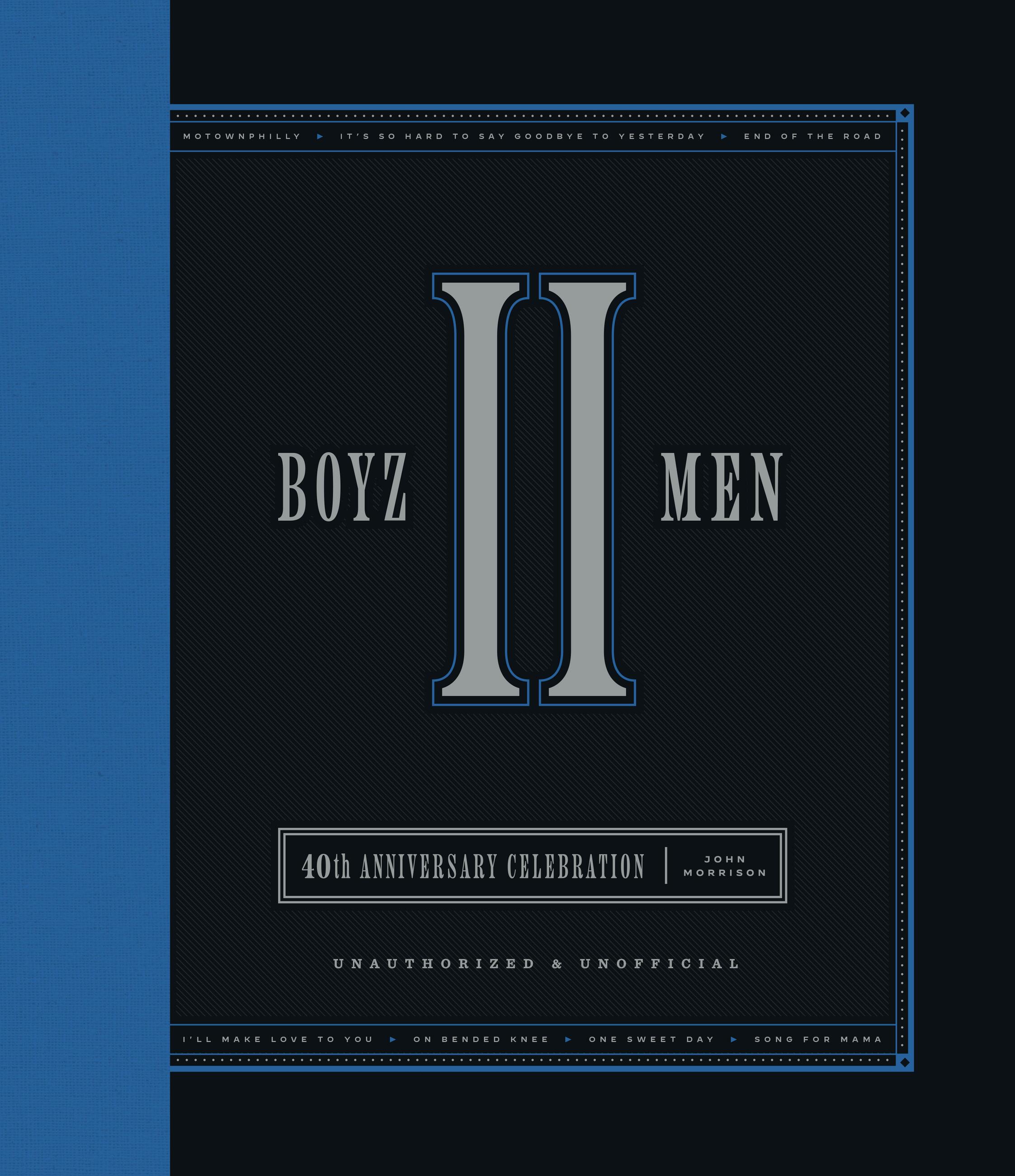 Vorderes Coverbild Boyz II Men 40th Anniversary Celebration