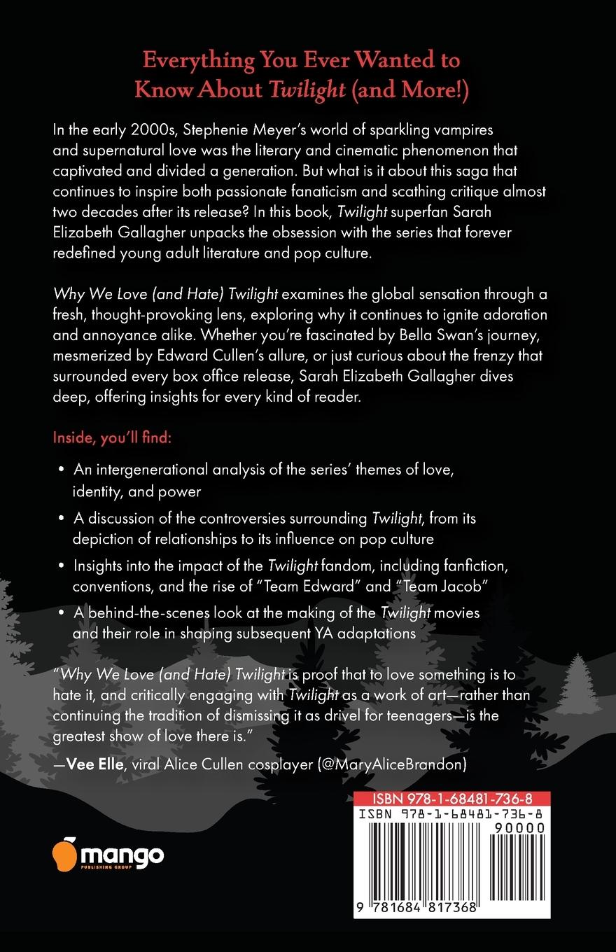 Rückseitencover Why We Love (and Hate) Twilight