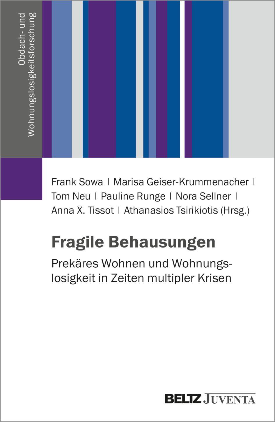 Vorderes Coverbild Fragile Behausungen