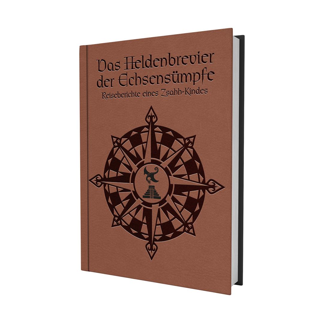 Vorderes Coverbild DSA5 - Das Heldenbrevier der Echsensümpfe