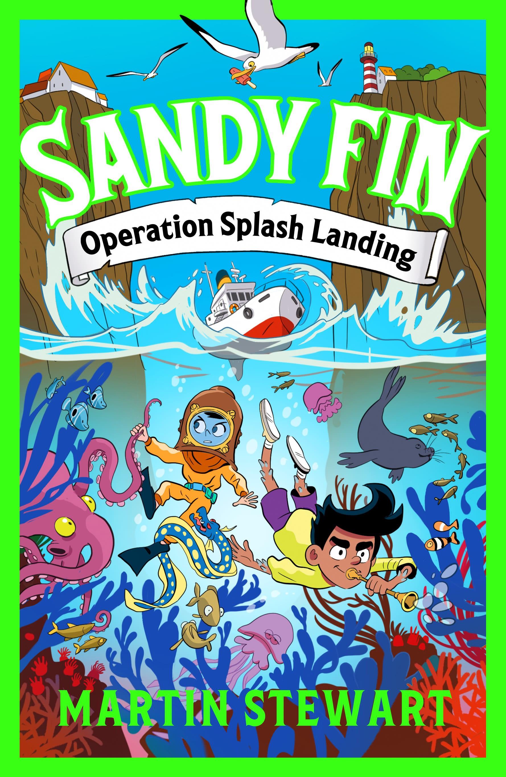 Vorderes Coverbild Sandy Fin: Operation Splash Landing