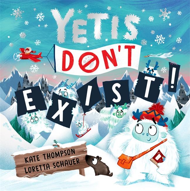 Vorderes Coverbild Yetis Don't Exist!