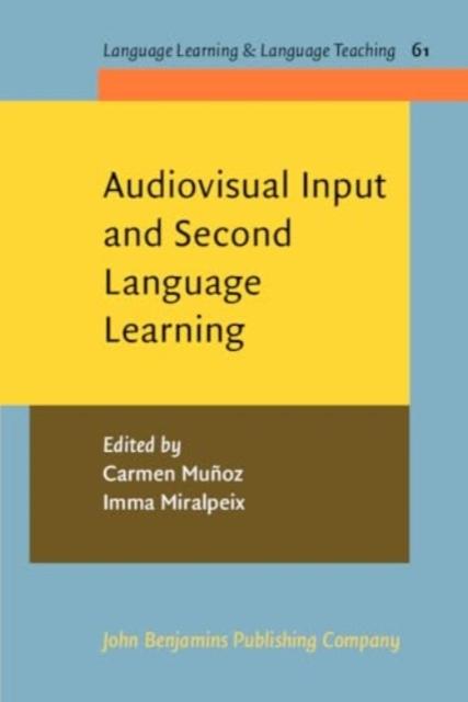 Vorderes Coverbild Audiovisual Input and Second Language Learning