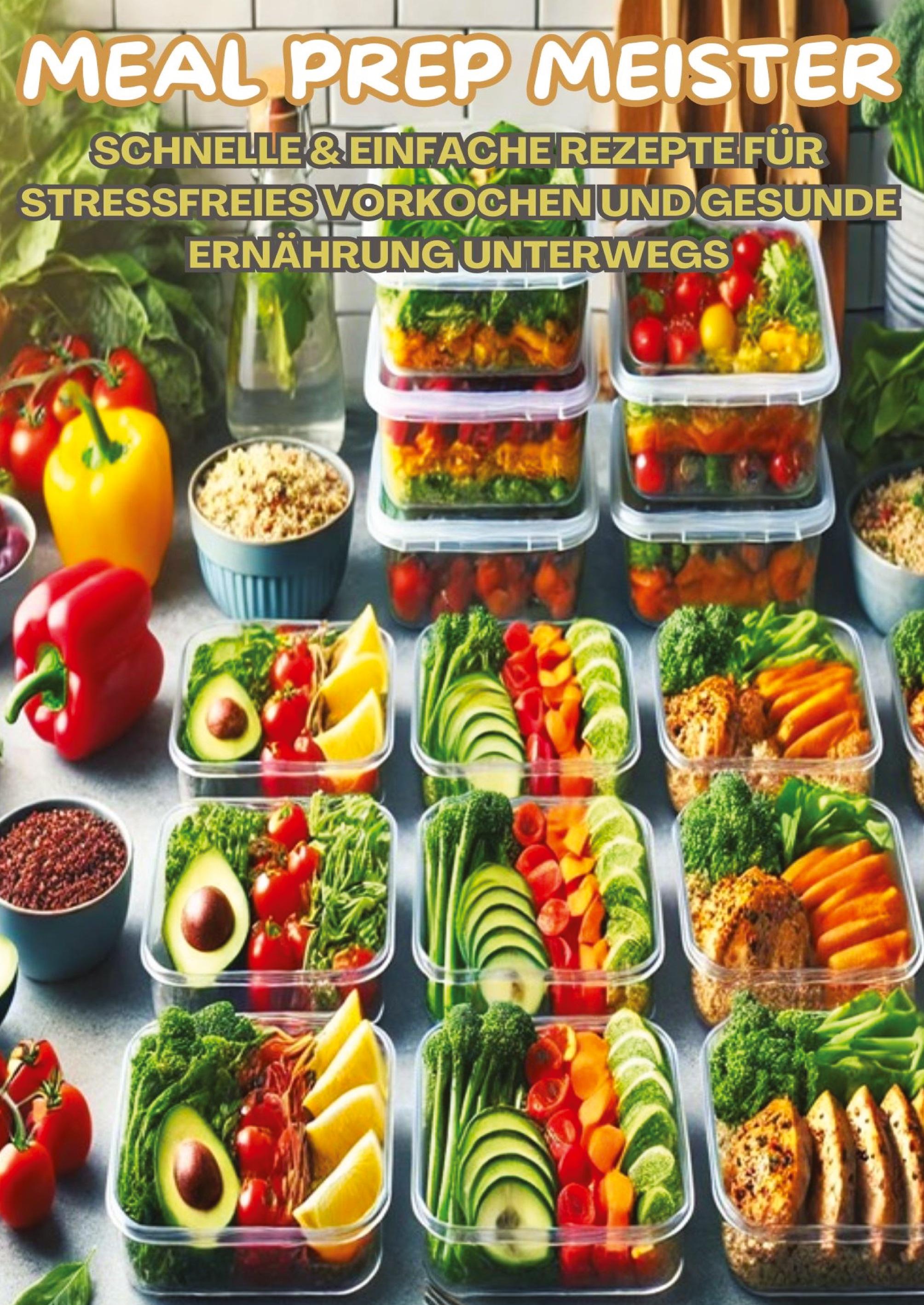 Vorderes Coverbild MEAL PREP MEISTER: Stressfrei vorkochen