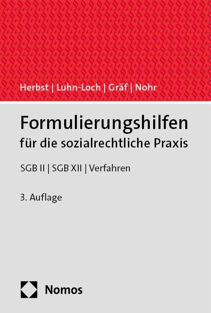 Vorderes Coverbild Formulierungshilfen für die sozialrechtliche Praxis
