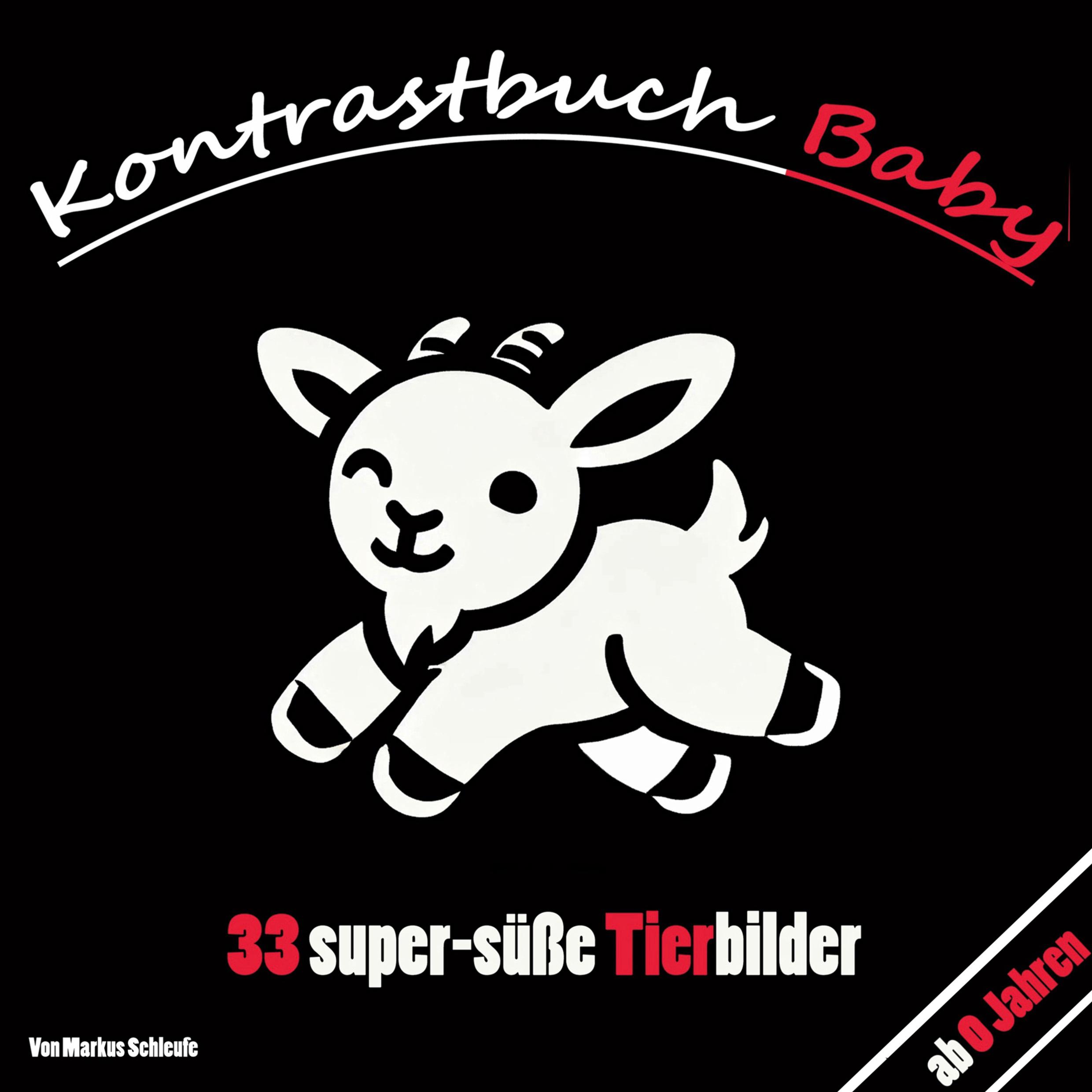 Vorderes Coverbild Kontrastbuch Baby