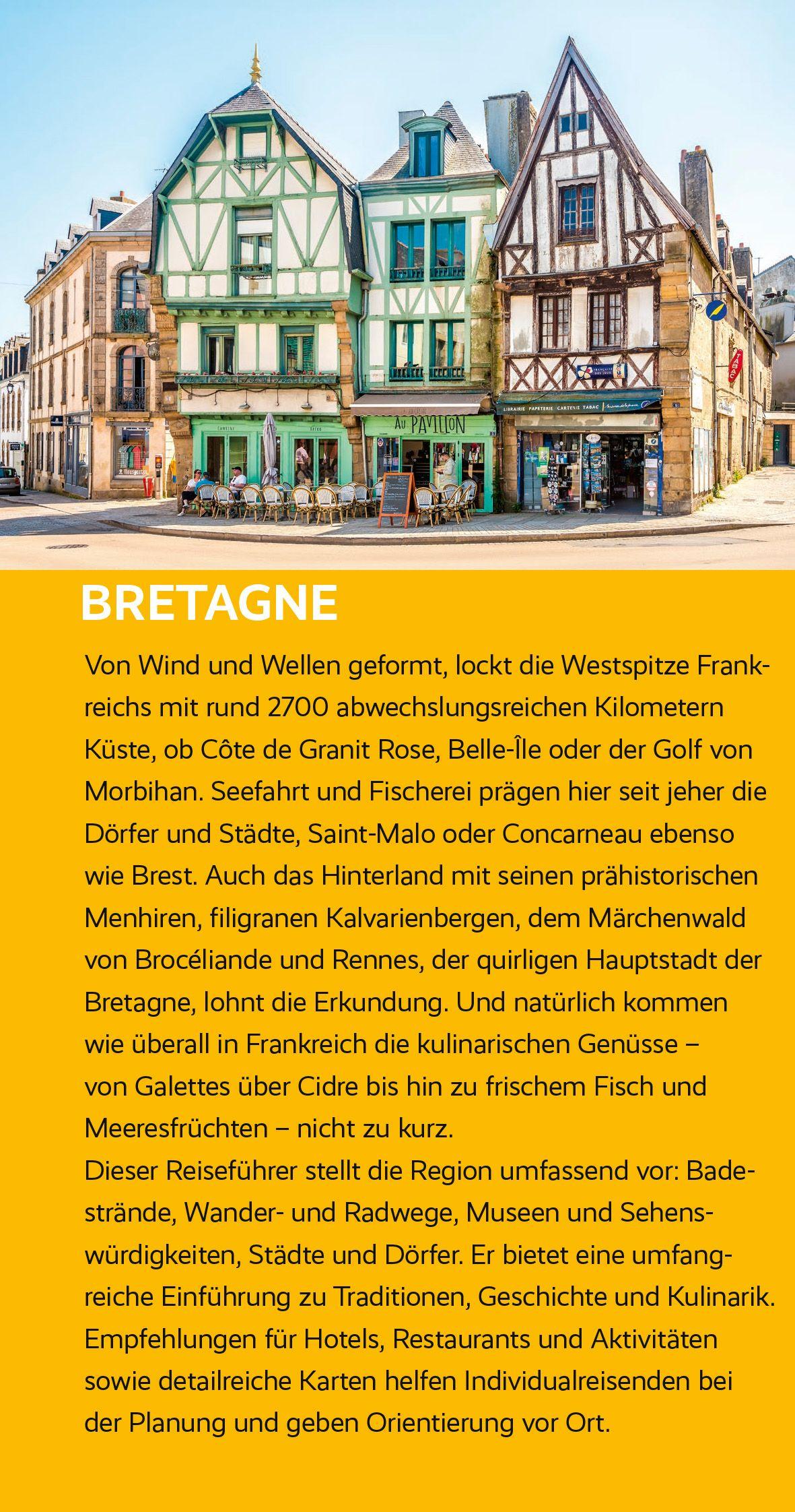 Beispielinhalt (Bild) TRESCHER Reiseführer Bretagne