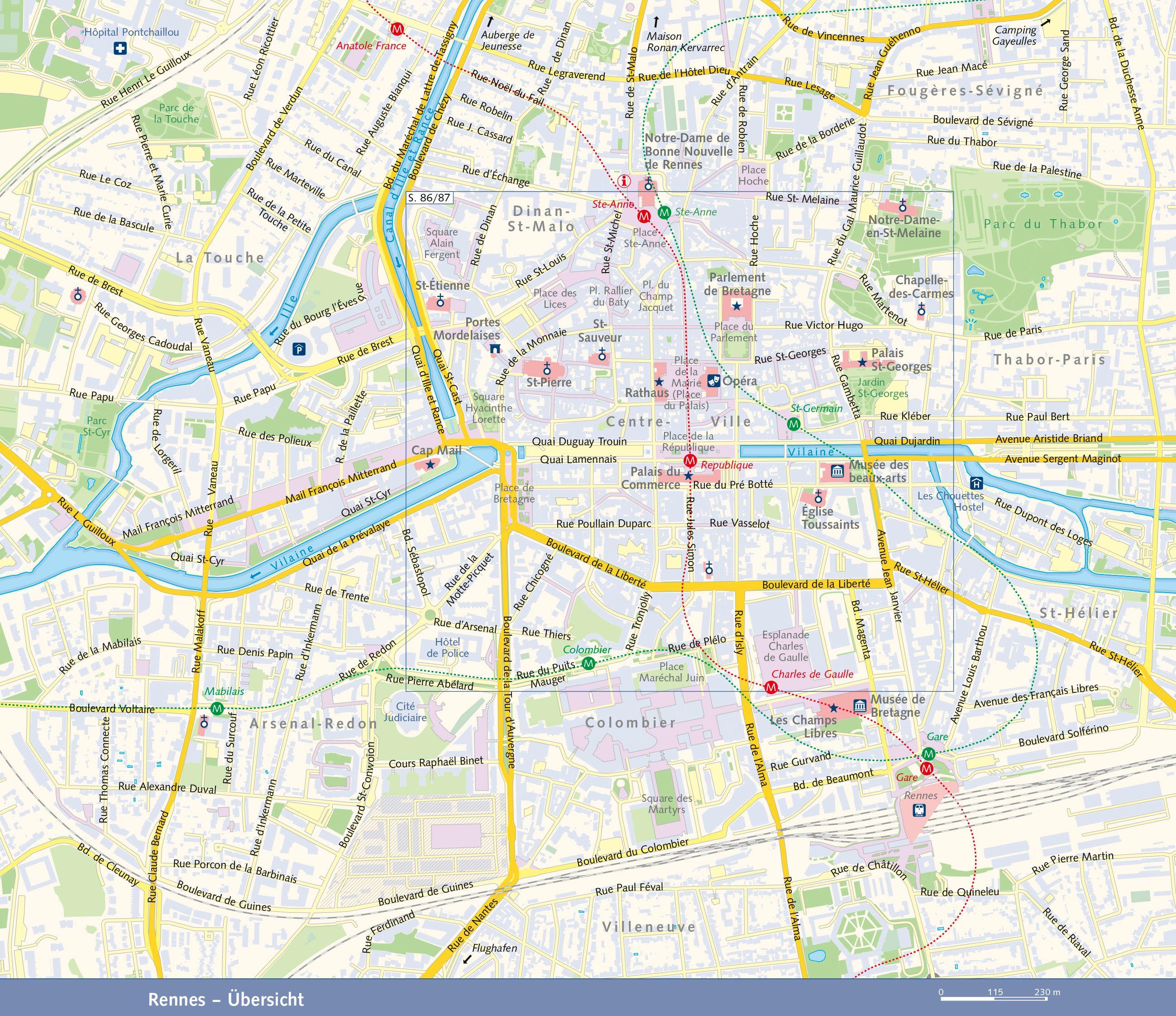 Beispielinhalt (Bild) TRESCHER Reiseführer Bretagne