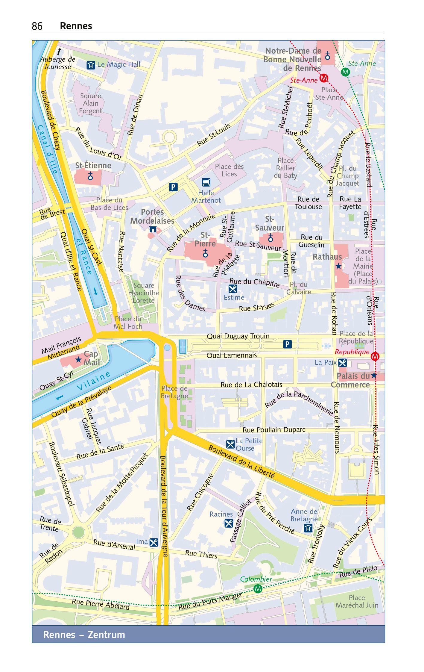 Beispielinhalt (Bild) TRESCHER Reiseführer Bretagne