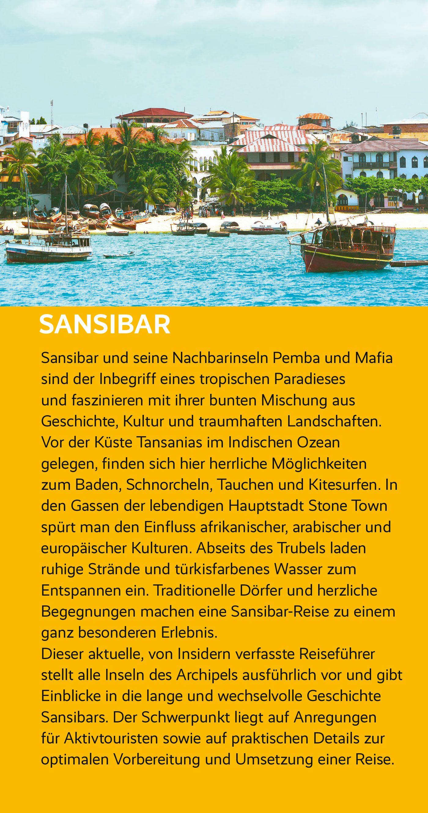 Beispielinhalt (Bild) TRESCHER Reiseführer Sansibar
